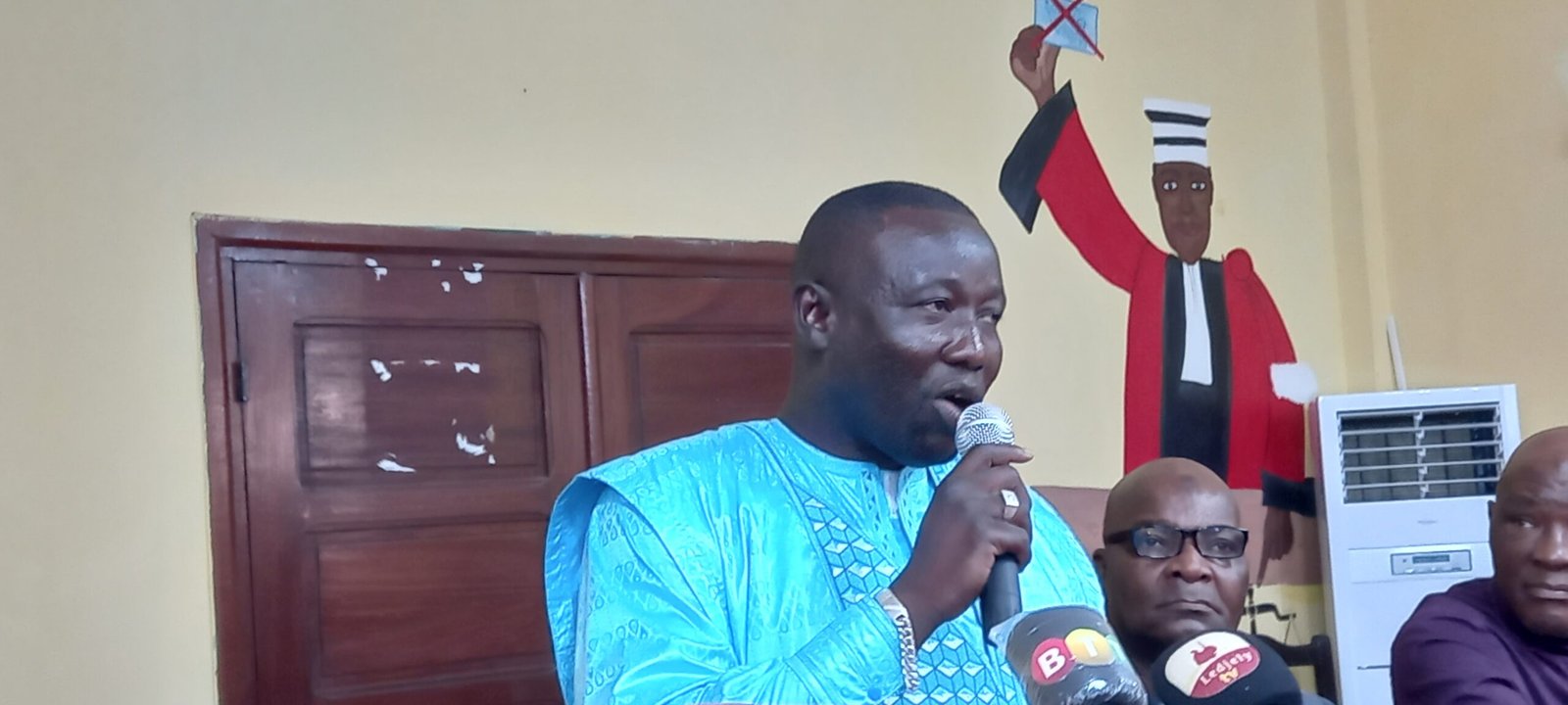 Cour d’appel de Conakry: Yamoussa Conté installé dans ses nouvelles fonctions.