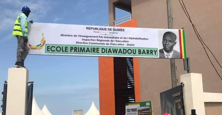 Éducation: bâtie sur les ruines de l’ex residance de Cellou, l’école inaugurée, son nom est Barry Diawadou.