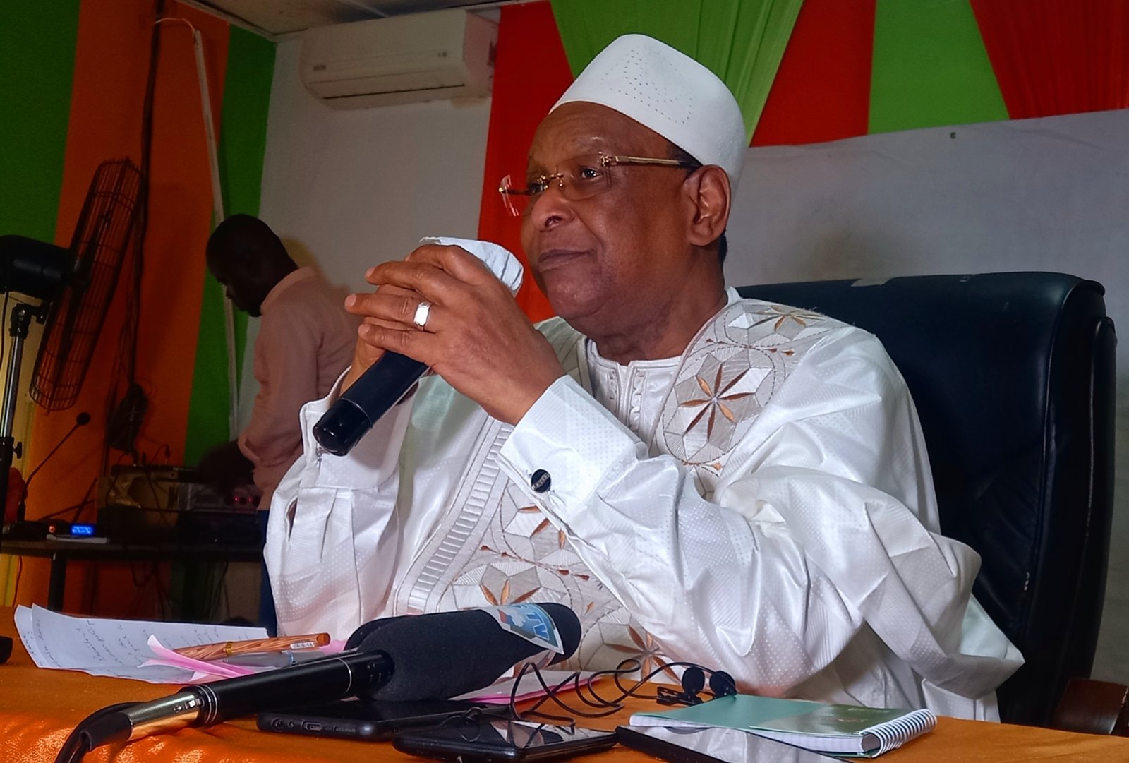 Lansana Kouyaté (PEDN) aux pereux de la justice: 《ceux qui craignent que la justice les attrapent…》