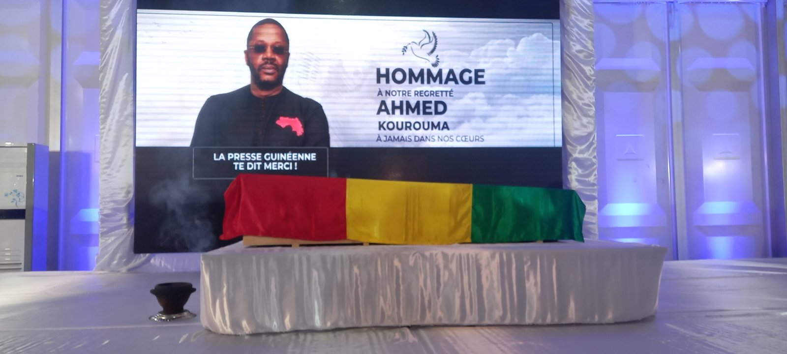 Conakry: un vibrant hommage rendu à la mémoire du journaliste Ahmed Kourouma.
