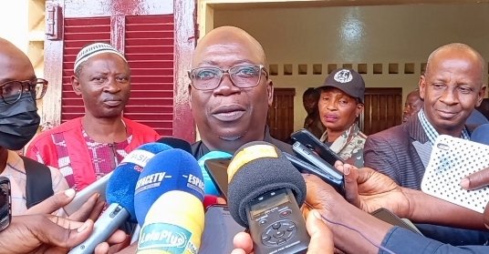 Mohamed Traoré, avocat d’Abdourahmane Sanoh, pense à une « intimidation » contre son client.