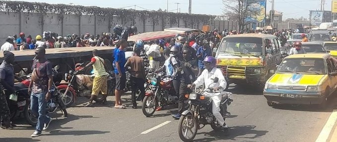 Conakry: accident mortel à Gbessia, on en sait un peu plus..