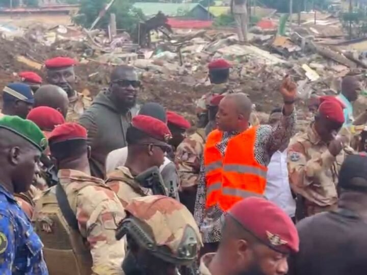 Éboulement meurtrier à Dar-es-Salam: Mamadi Doumbouya se rend sur le site